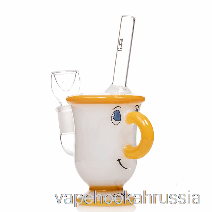 Vape Russia конопляная чайная чашка бонг белый/золотой